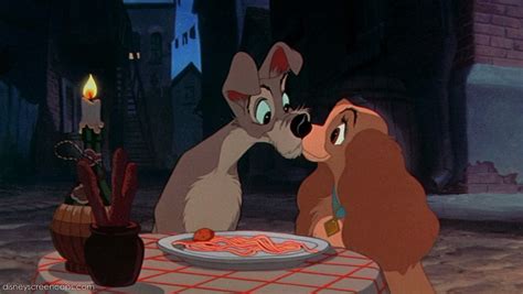 Image Lady Tramp Kiss Lady And The Tramp