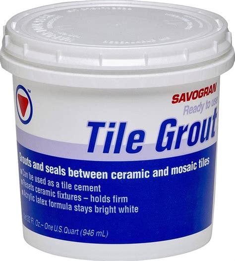 Spread this paste onto the dirty grout and wait 5 to 10 minutes. Savogran 12862 Pre-Mixed Ready-To-Use Tile Grout?, 1 qt ...