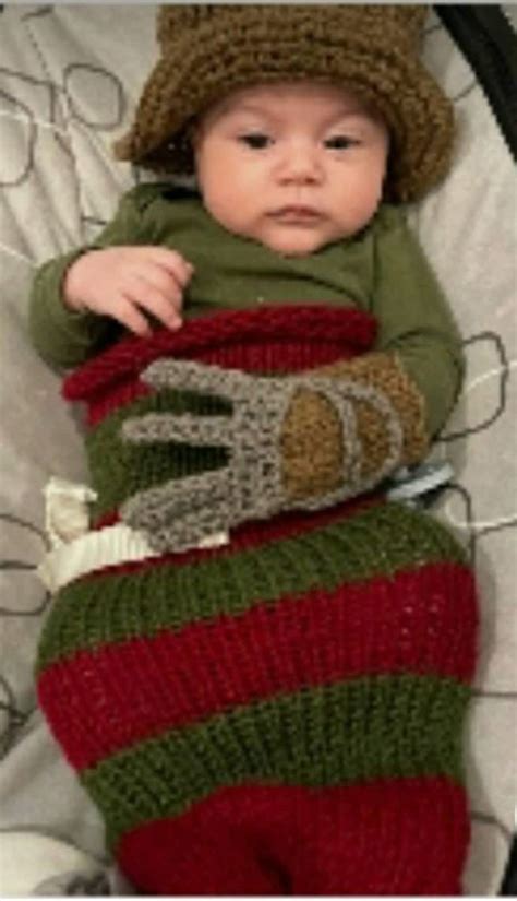 Freddy Krueger Baby Costume A Nightmare On Elm Street Baby Halloween