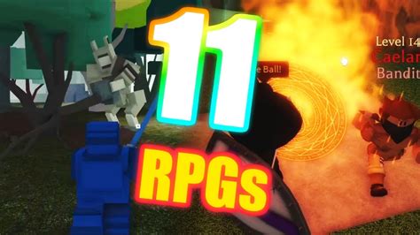 11 Best Roblox Rpg Games Youtube