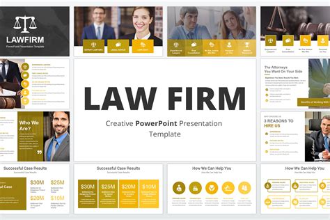 Law Firm Powerpoint Presentation Template