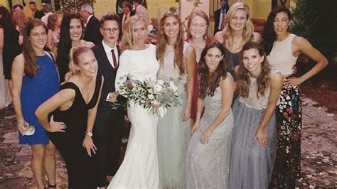 Allie Long Got Married On Saturday And Her Teammates Were Right By Her