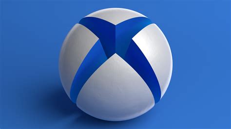 X1bg Giant Xbox Sphere Blue Martin Crownover