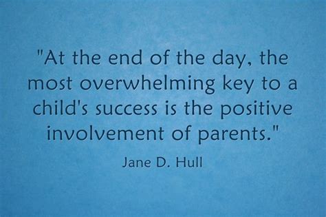 Quote Parental Involvement Is Key To Success Parents As Teachers