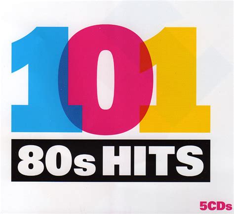 Various Artists 101 80s Hits Uk 5 Disc Cd Box Set 2007 Cds