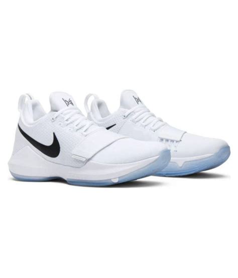 Free delivery and returns on select orders. Nike 2019 PG(PAUL GEORGE )1 LTD Ice White Basketball Shoes ...