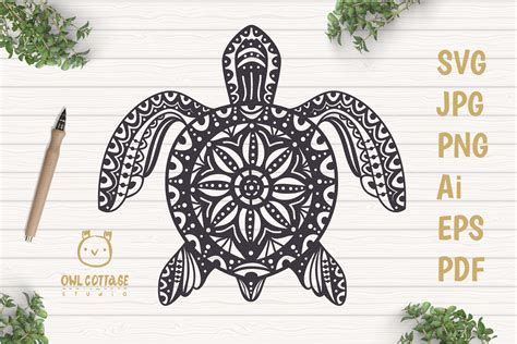 Mandala svgs files free for personal useuse code: Turtle Mandala Svg Cut File, Turtle Svg, SeaTattoo Design ...