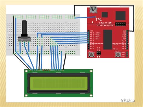 Lcd Interfacing With Arduino Circuit Diagram