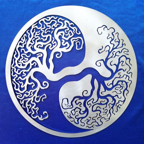 Yin Yang Tree Of Life Meaning Paper Art Sculpture Yin Yang Japanese