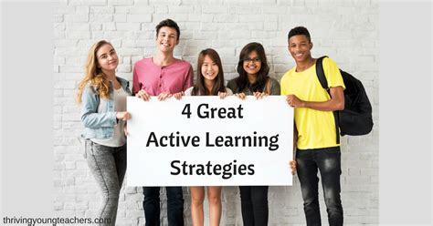 4 Great Active Learning Strategies For All Content Areas Thriving