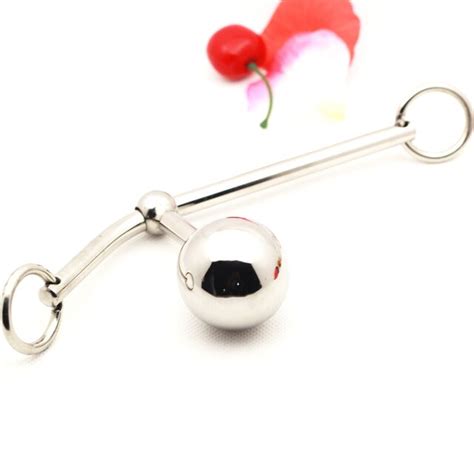 Anal Vibrator Anal Toys Stainless Steel Ball Female Chastity Belt