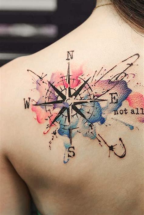 Wanderlust Compass Tattoos
