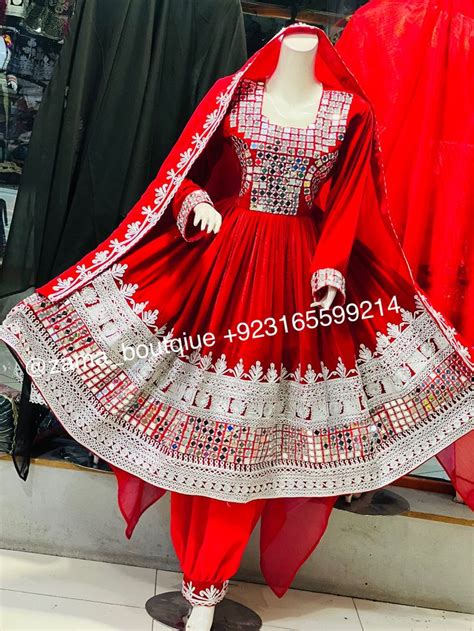 Pin By Zama Boutique On Afghan Dresses Afghan Dresses Afghan Clothes