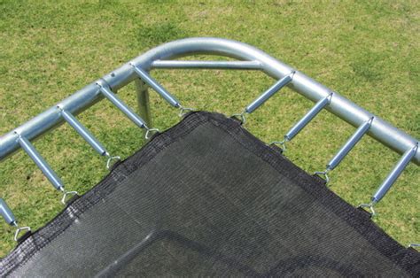 The square shape trampoline will be the easiest to measure. 5x7FT Rectangle Trampoline Replacement Mat For 36 x 165mm ...