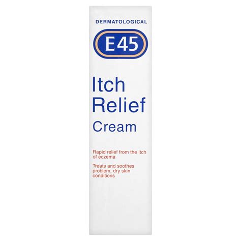 E45 Itch Relief Cream 50g Wilko