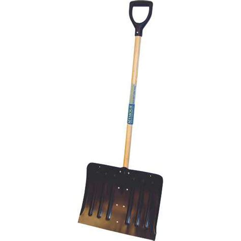 Seymour Steel Snow Shovel With 18 Head And 41 Wood Handle Per 2 Each