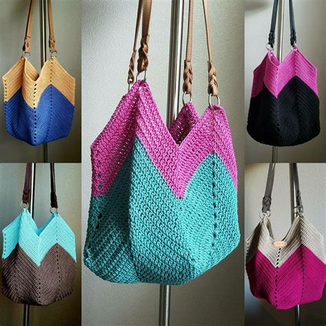 How To Crochet Shoulder Bag Handmadebyraine Crochet Shoulder Bag