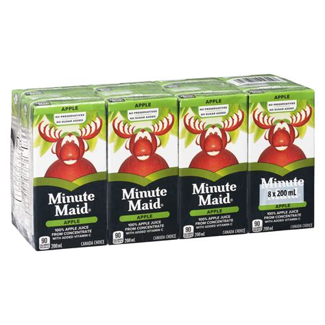 Minute Maid Apple Juice Box