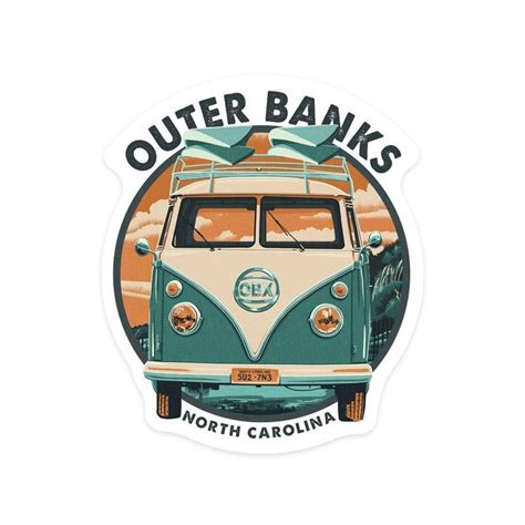 Outer Banks North Carolina Camper Van Contour 95141 Etsy Outer