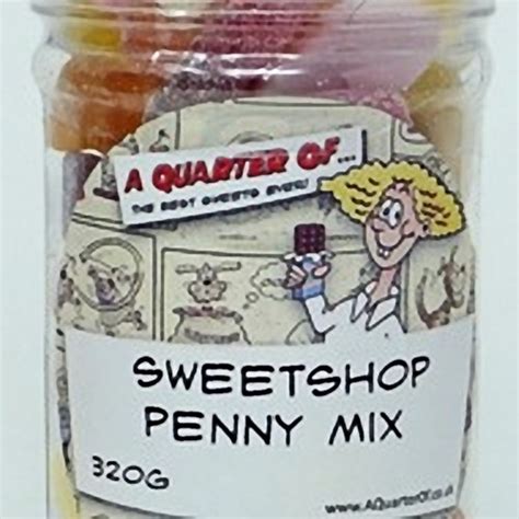 A Victorian Jar Sweetshop Penny Mix Aquarterof Retro Sweets