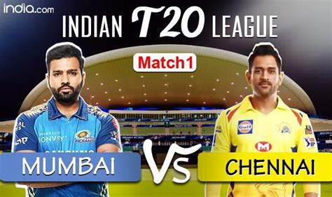 Today Ipl Live Score Every Cricket Fan Around The World Is Excited
