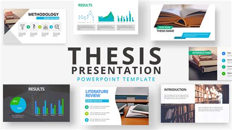 Thesis Presentation PowerPoint Template - SlideModel