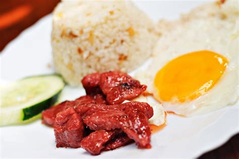 Tosilog Traditional Breakfast From Philippines Southeast Asia