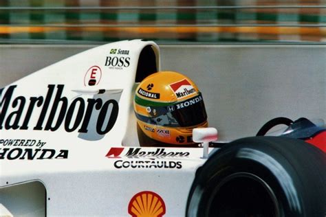 Ayrton Senna Mclaren Honda V12 Mp46 Gp Adelaide 1991 F1