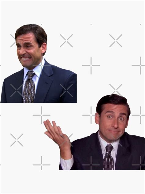 The Office Michael Scott Sticker Pack Sticker For Sale By
