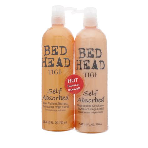 TIGI Bed Head Self Absorbed Shampoo Conditioner Duo Shop Shampoo