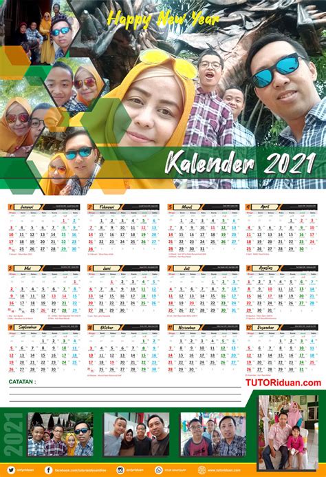 Mencatat aktivitas harian dengan kalender yang anda desain sendiri. Aneka Model Desain Kalender Dinding 2021 (Free CDR ...