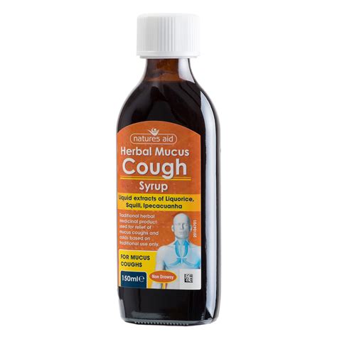 Herbal Mucus Cough Syrup 150ml The Natural Dispensary