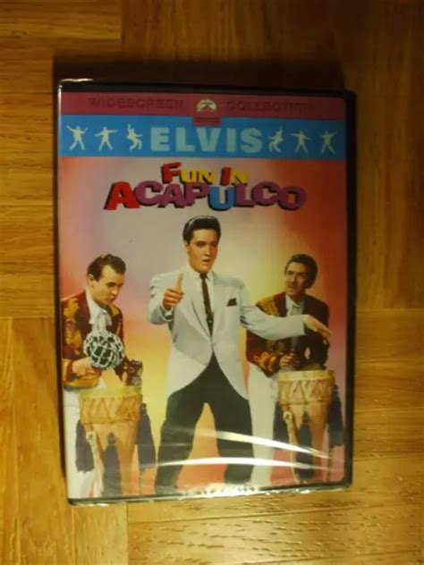 Fun In Acapulco Dvd 1963 Paramount Widescreen Collection New Sealed