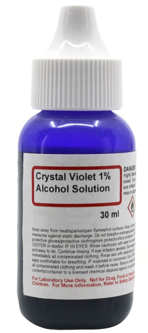 Crystal Violet 1 Alcohol Solution 1 Fl Oz 30ml Innovating