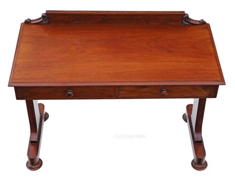 Victorian Mahogany Writing Desk Table Antiques Atlas