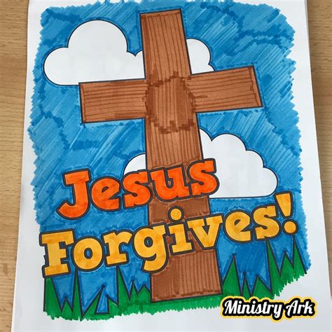 Jesus Forgives Printable • Ministryark