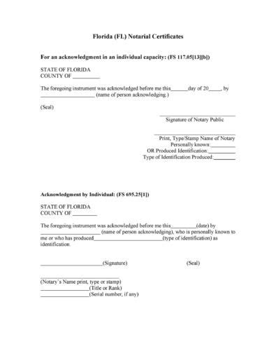 Notary Acknowledgement Template Tutore Org Master Of Documents Vrogue