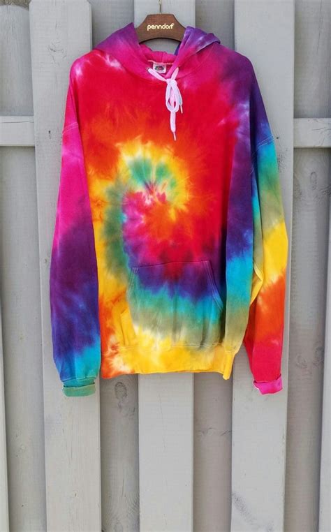 The Perfect Rainbow Tie Dye Hoodie Tumblr Grunge
