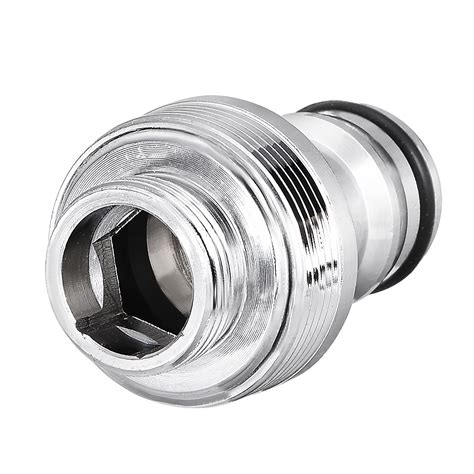 A thread adapter is a small device that, on one end, is threaded to fit your kitchen faucet while on the other end, it is threaded to fit your garden hose. Brass Garden Hose Quick Connector Faucet Adapter 16mm Male ...