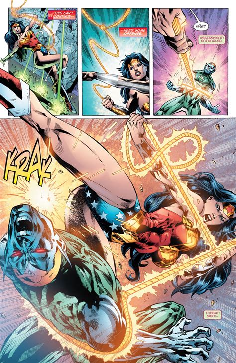 Wonder Woman VS Amazo Justice League Of America Vol Comicnewbies