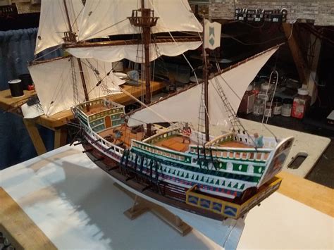 Gallery Pictures Airfix Golden Hind Sailing Ship Re Issue Plastic