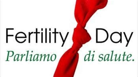 Fertility Day Nuovo Logo Minimal Per La Campagna Del Ministero
