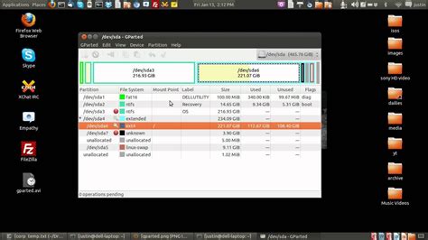 The amount you enter will be the amount of space left for your new partition. how to partition your hard drive in linux - YouTube