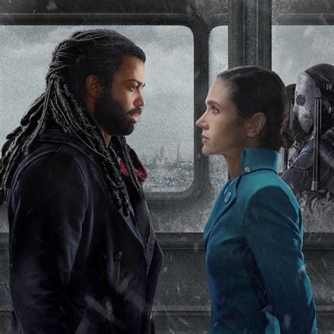 1080x1080 Resolution Snowpiercer Jennifer Connelly And Daveed Diggs