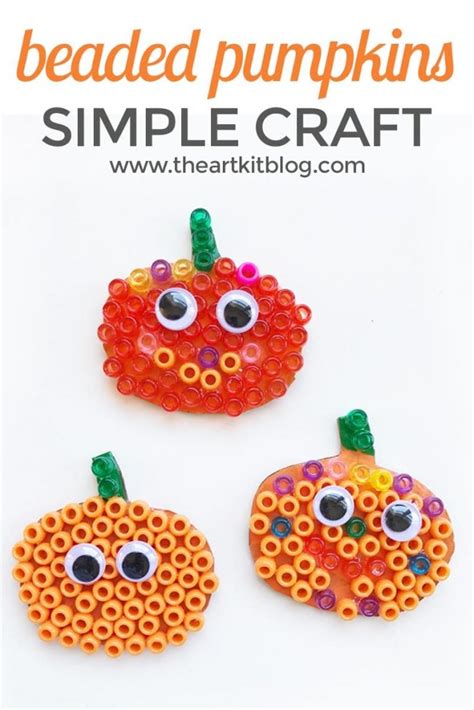 Unbelievably Easy Pumpkin Craft For Kids The Art Kit