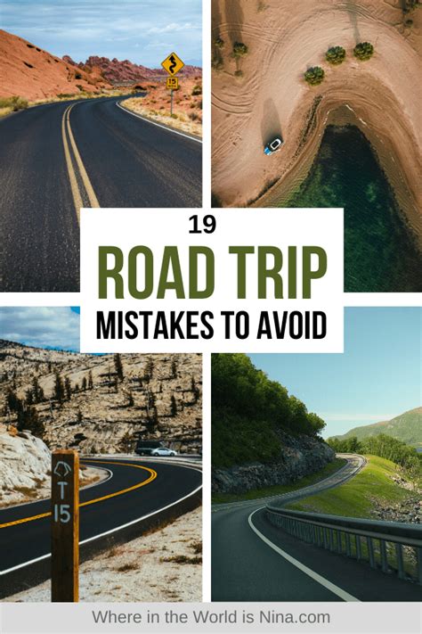 Road Trip Tips 19 Mistakes To Avoid When On A Road Trip