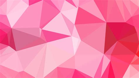Free Abstract Pink Low Poly Background Template Design