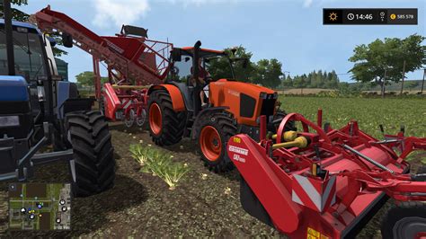 Kubota M135 Gx V1000 Fs17 Farming Simulator 17 Mod Fs 2017 Mod