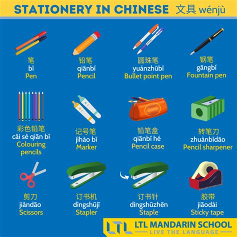 Stationery In Chinese A Complete Guide 🤔 Whats In Your Pencil Case
