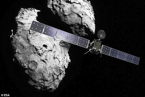 Rosetta Spacecraft Captures Comet Erupting From The Surface Daily